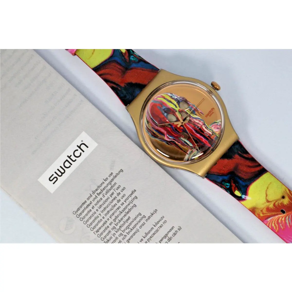 Swatch Originals We`reallgonnadie Forron Multicolor Watch 42mm SUOZ115