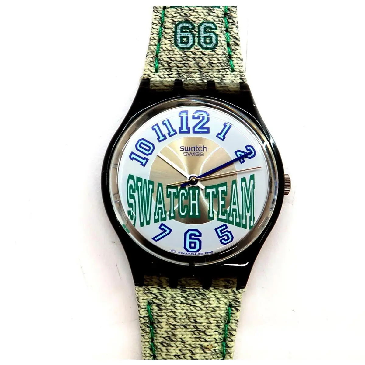 Swatch Watch City Run GM125 Old Stock 1994 with Case and Papers Vintage