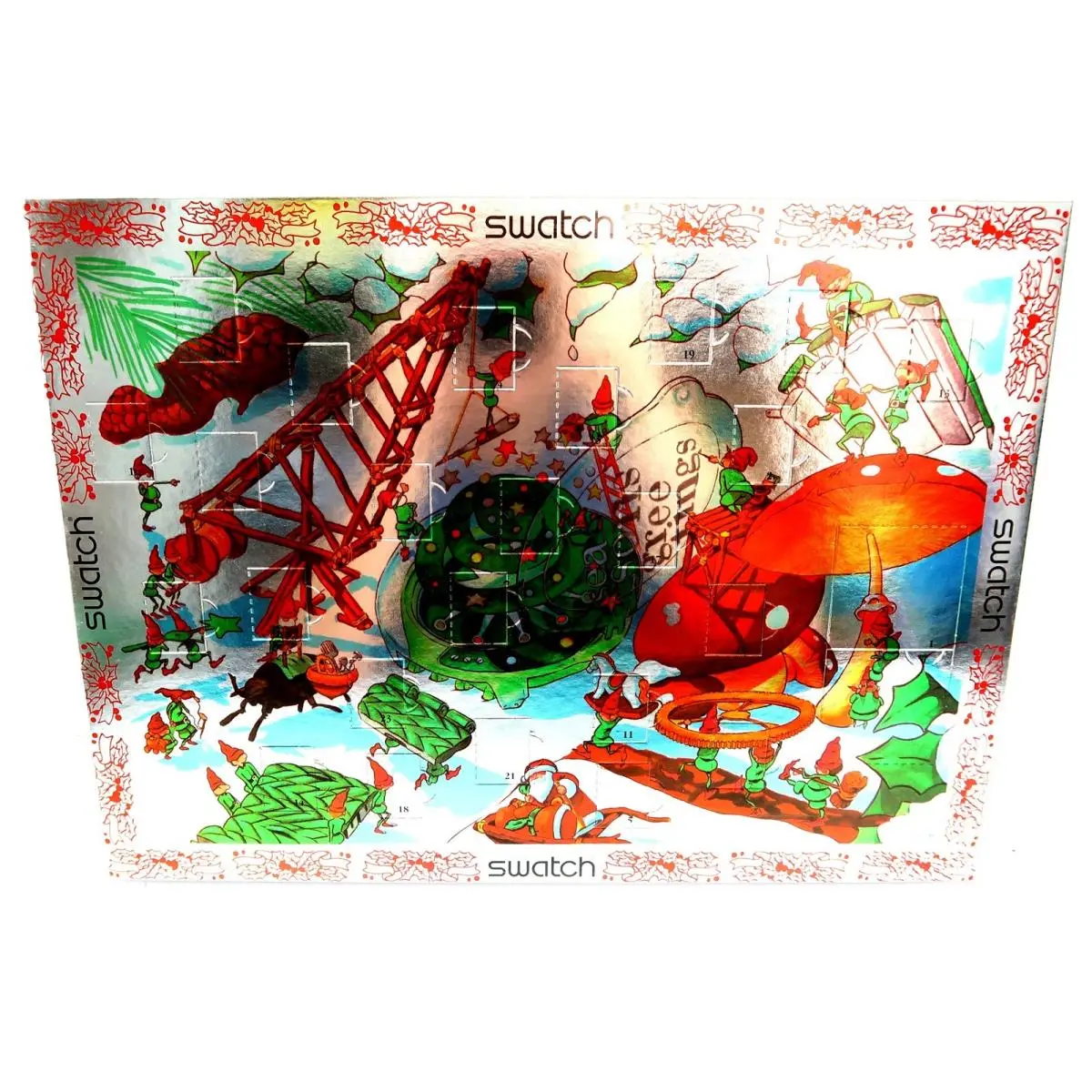 Swatch Seasons Greetings GZ900 Limited Numbered Edition in Box