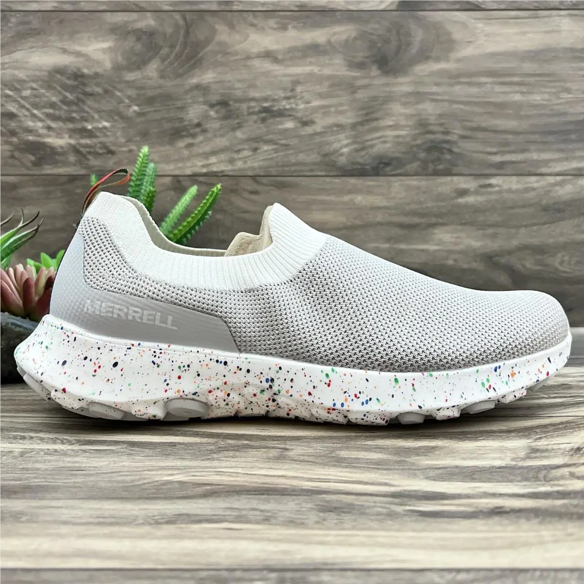 Merrell shoes - Merrell Cloud Moc Knit - Cloud Moc Knit - Gray 3