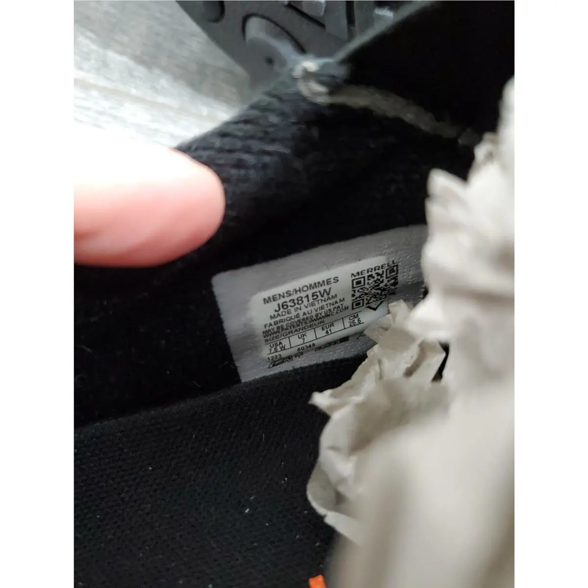 Merrell shoes Jungle Moc - Black 5