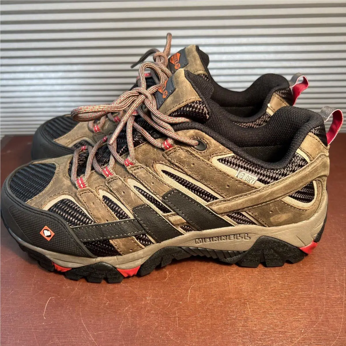 Merrell shoes - Moab 2 Vent Work J15774 - Brown 8