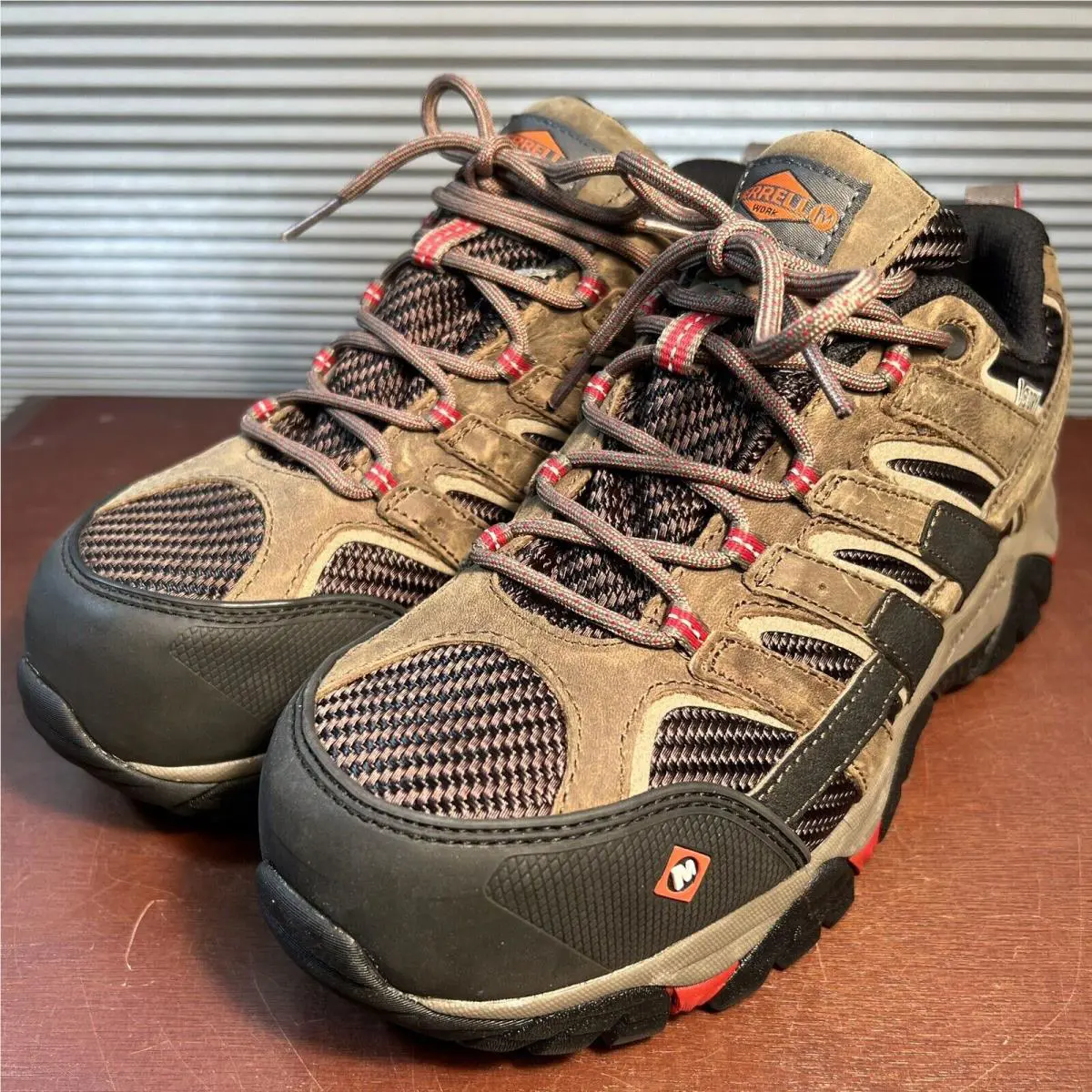 Merrell shoes - Moab 2 Vent Work J15774 - Brown 0