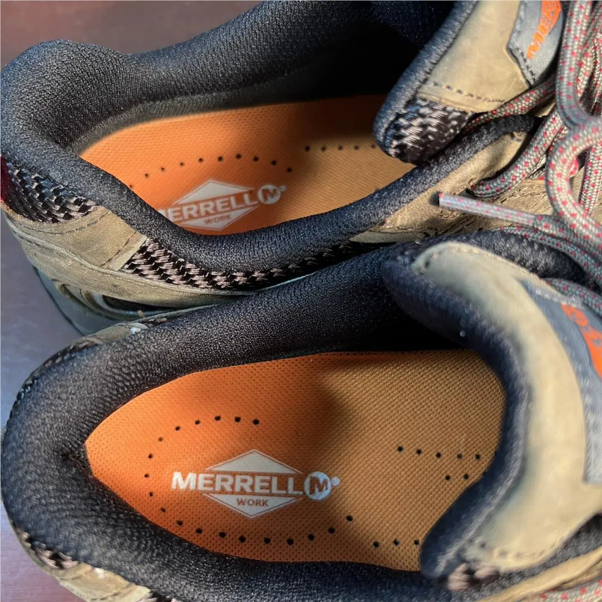 Merrell shoes - Moab 2 Vent Work J15774 - Brown 4