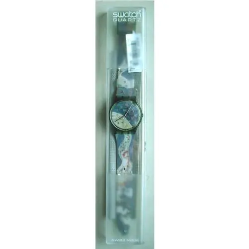 Swatch Watch Milky Way Lactee GG122 with Case and Papers 1993 Swiss Made