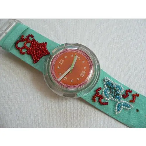 1993 Pop Swiss Swatch Watch Soupe De Poisson PWZ106PACK
