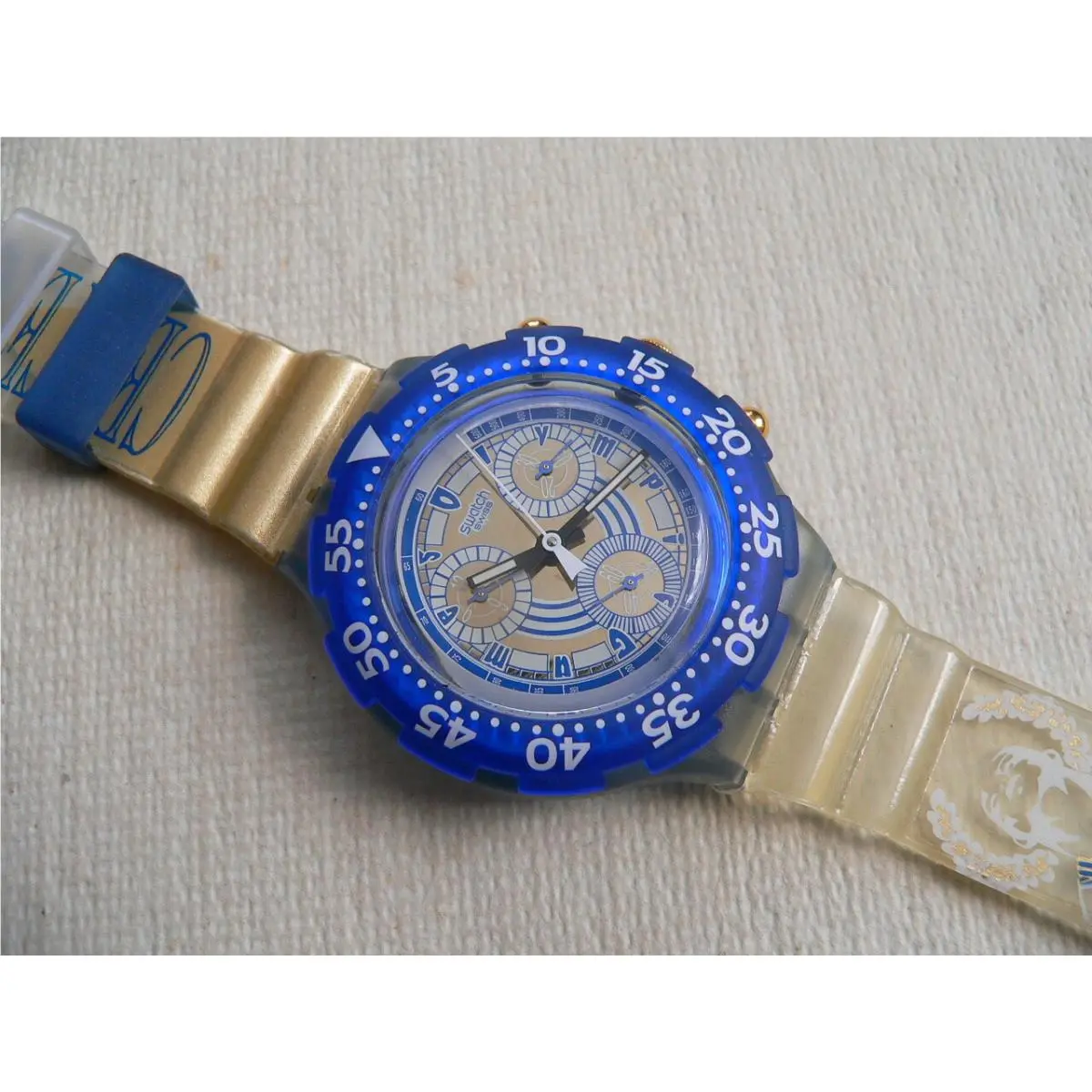 1995 Swatch Watch Aquachrono Nikiphoros SBZ102