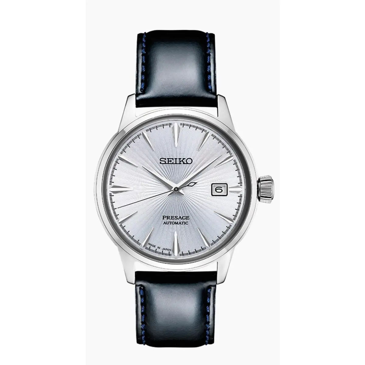 Seiko Presage SRPB43J1 Cocktail Time Automatic Ice Blue Dial Japan Made Watch
