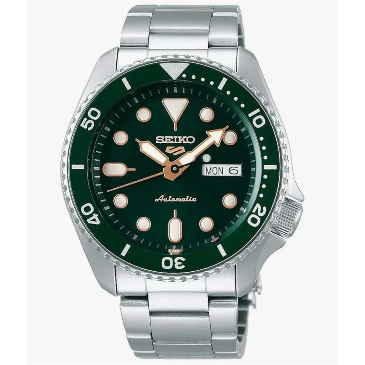 Seiko 5 Sports SRPD63 Automatic Green Dial Men’s Watch