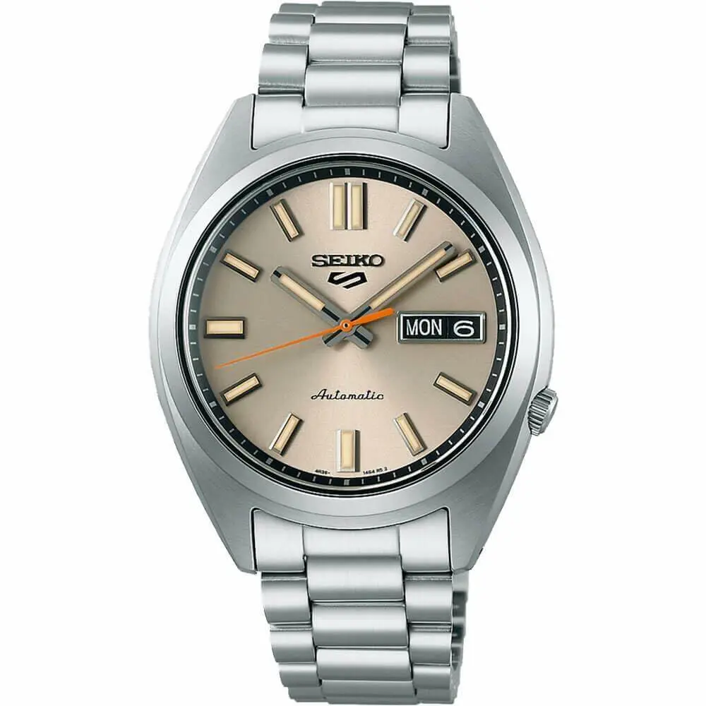 Seiko 5 Sports Automatic Snxs Reissue Ivory Dial Watch SRPK91 Japan