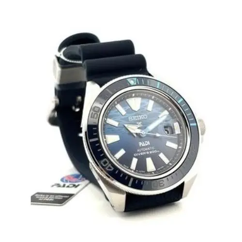 Seiko Men`s Prospex Automatic Samurai Scuba Special Edition Padi Watch SRPJ93 - 