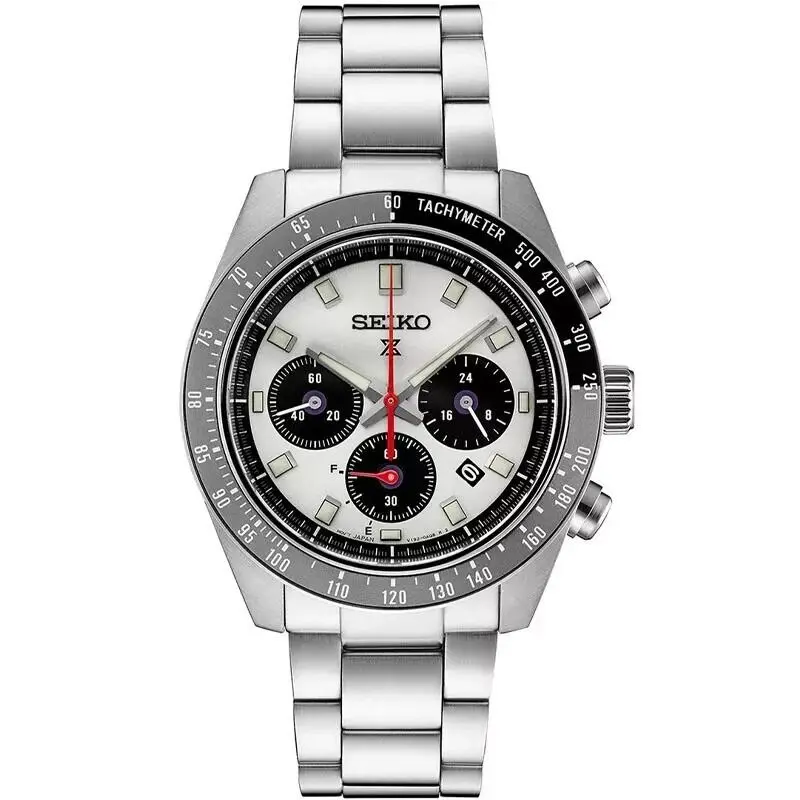 Seiko Prospex Speedtimer Solar Chronograph Men`s Watch SSC911