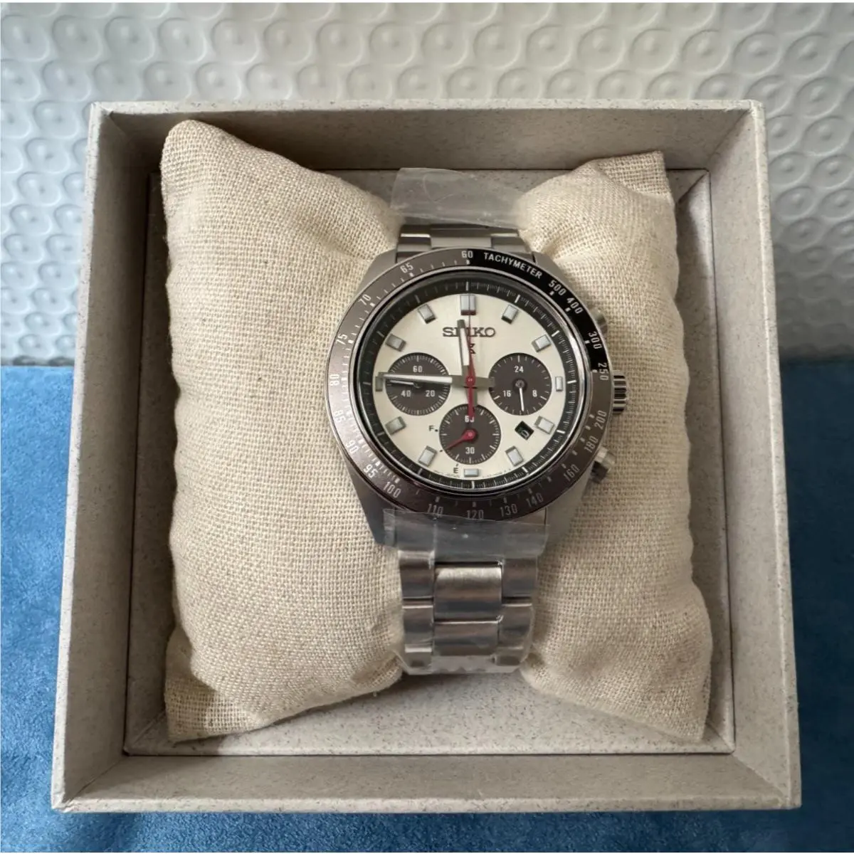 Seiko Prospex Collection Speedtimer Solar Chronograph Watch For Men SSC911