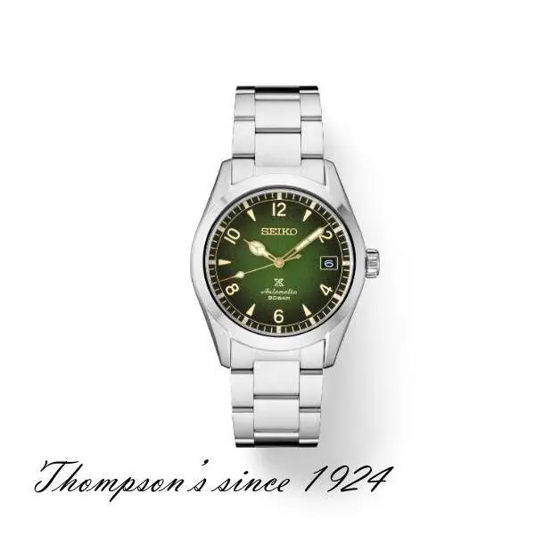 Seiko Prospex Alpinist SPB155 - Dial: Green, Band: Stainless steel