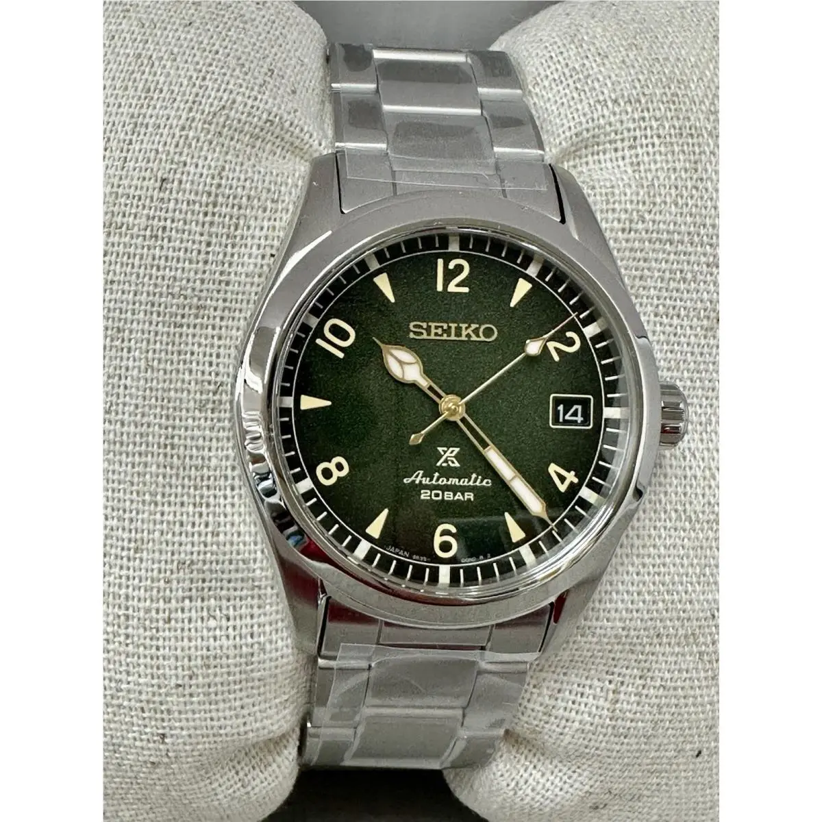 Seiko SPB155 Prospex Green Dial Men’s Watch