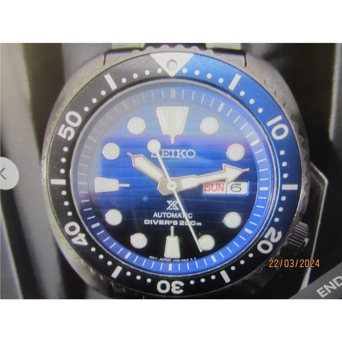 Seiko Men`s Watch Automatic All S/s SRPJ35