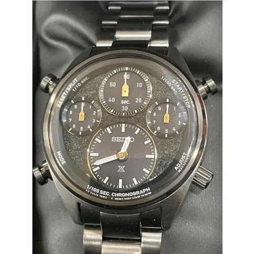 Seiko Prospex Speedtimer SFJ007P1 Solar Black Limited Edition 0255/4000