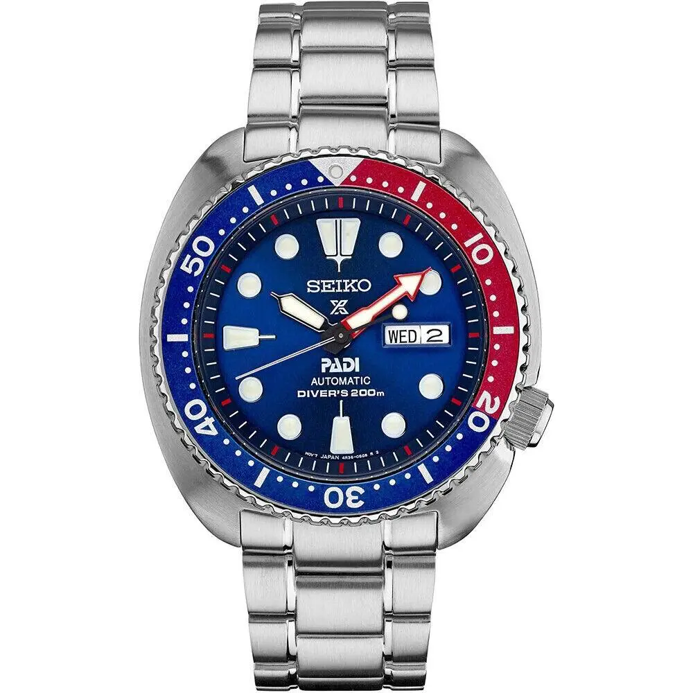 Seiko Prospex Sea -SRPE99- Blue Dial Stainless Steel Men`s Automatic Watch 45 mm