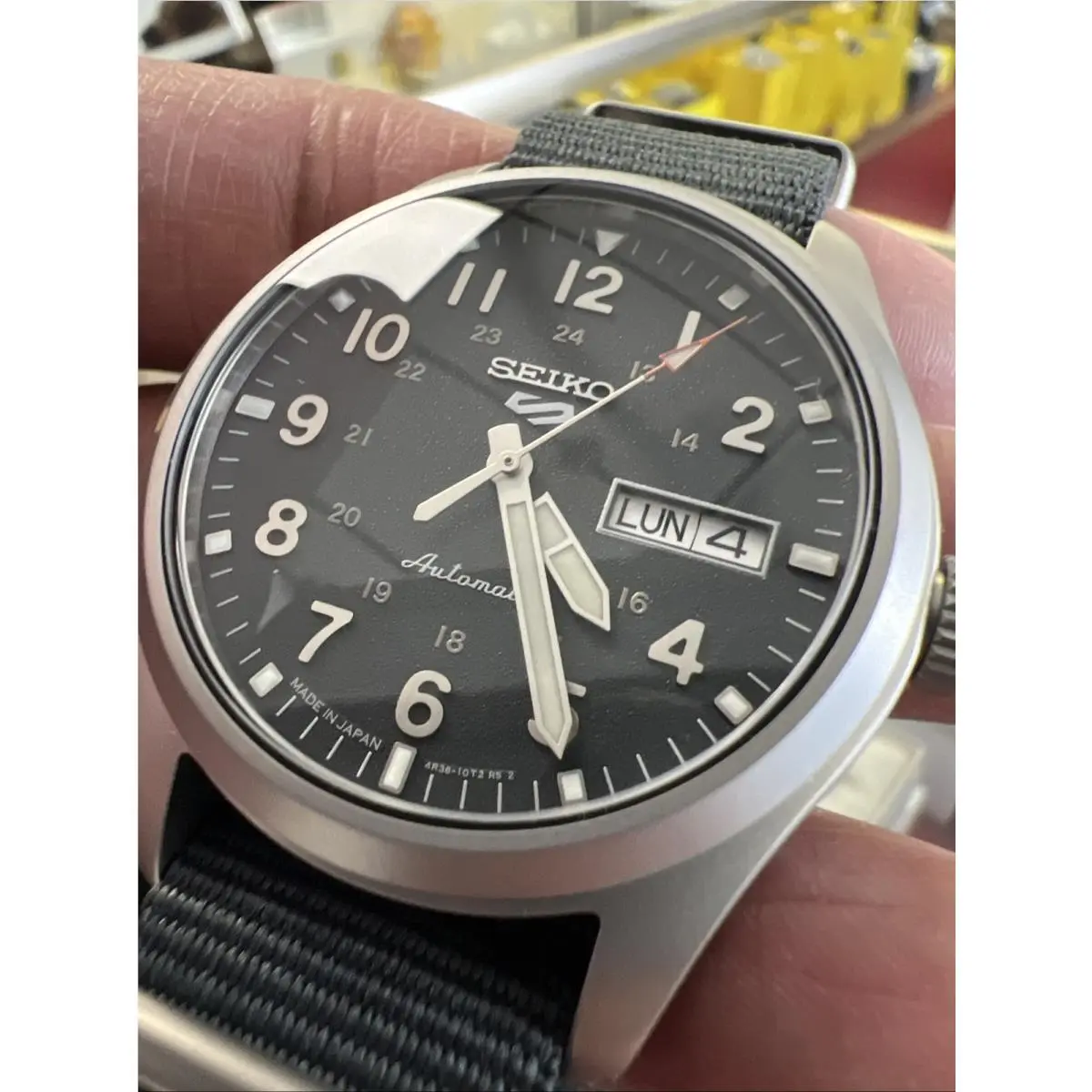 Seiko 5 Sports Blue-gray Dial Japan SRPG31 Good Stuff Tgs