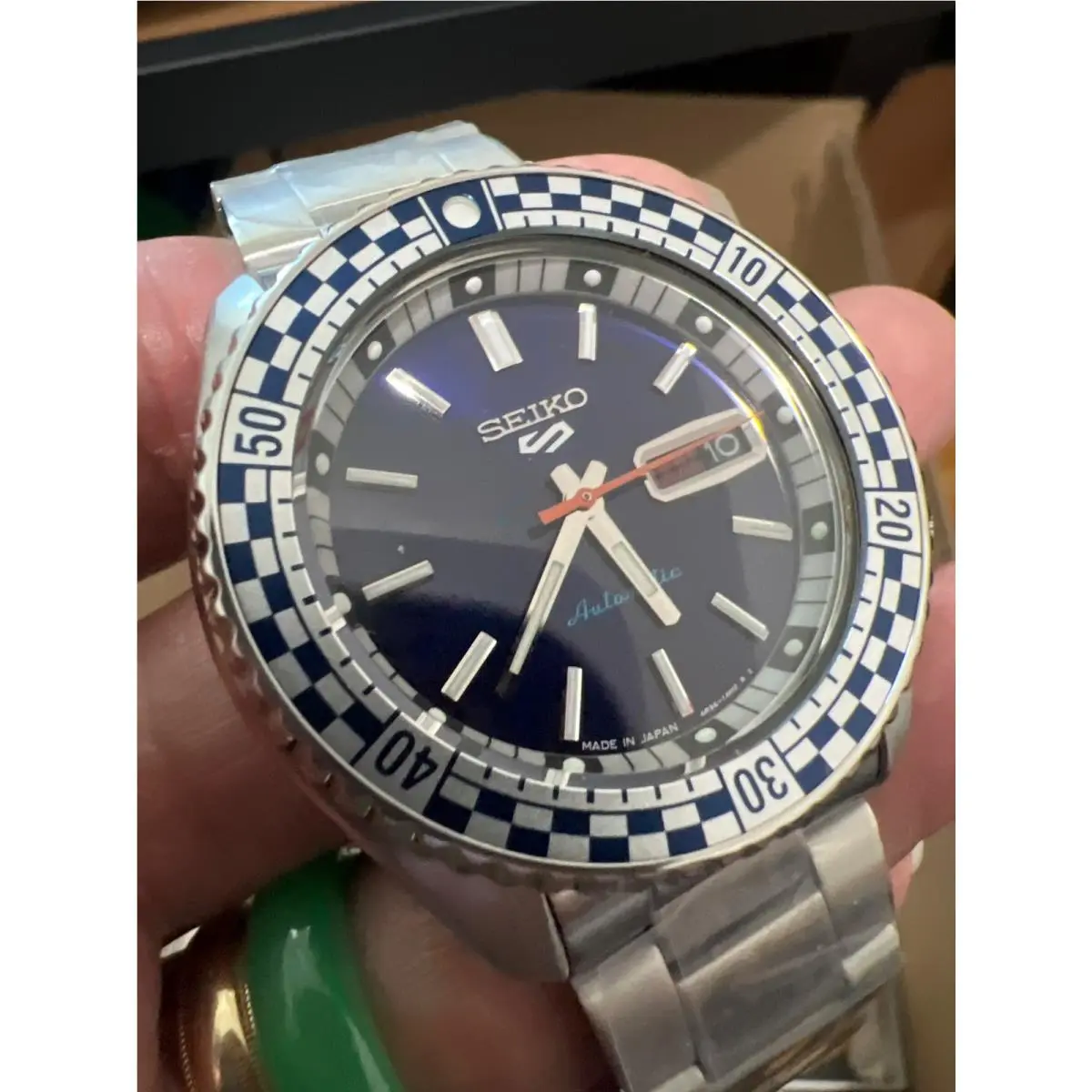 Seiko 5 Watches SRPK65 Automatic Blue Dial Every Nice