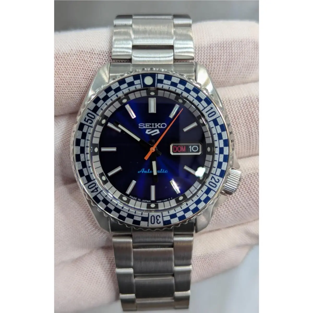 Seiko 5 Sports Auto Special Edition Blue Dial Men`s Watch SRPK65