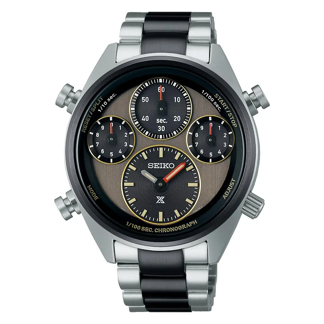 Seiko Prospex SFJ005 Analog Quartz Water-resistant Men`s Watch Grey