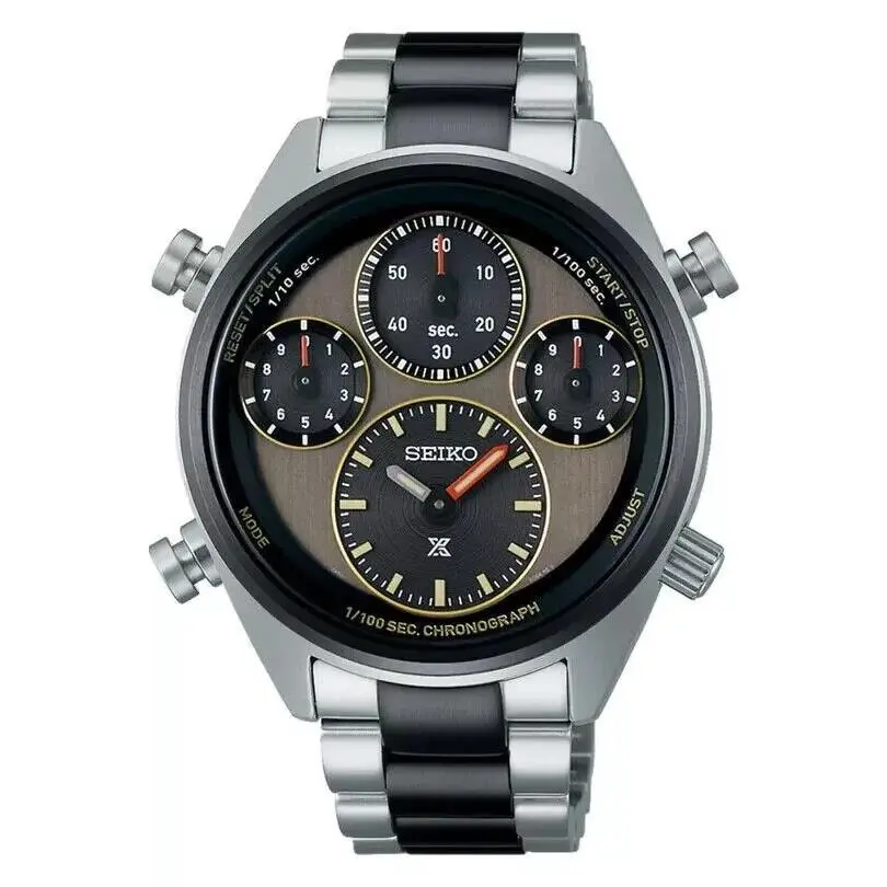 Prospex Speedtimer 1/100 Second Solar Chronograph Limited Edition SFJ005 by Seiko
