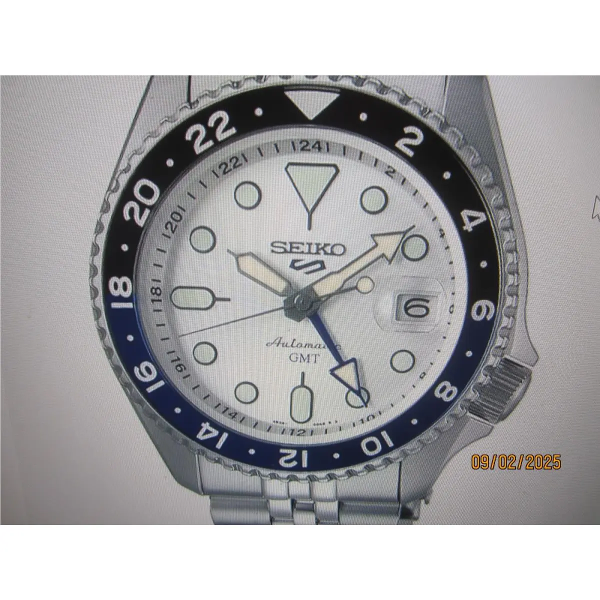 Prospex Automatic White Dial Stainless Steel 200M Men’s Watch SRPE37 by Seiko