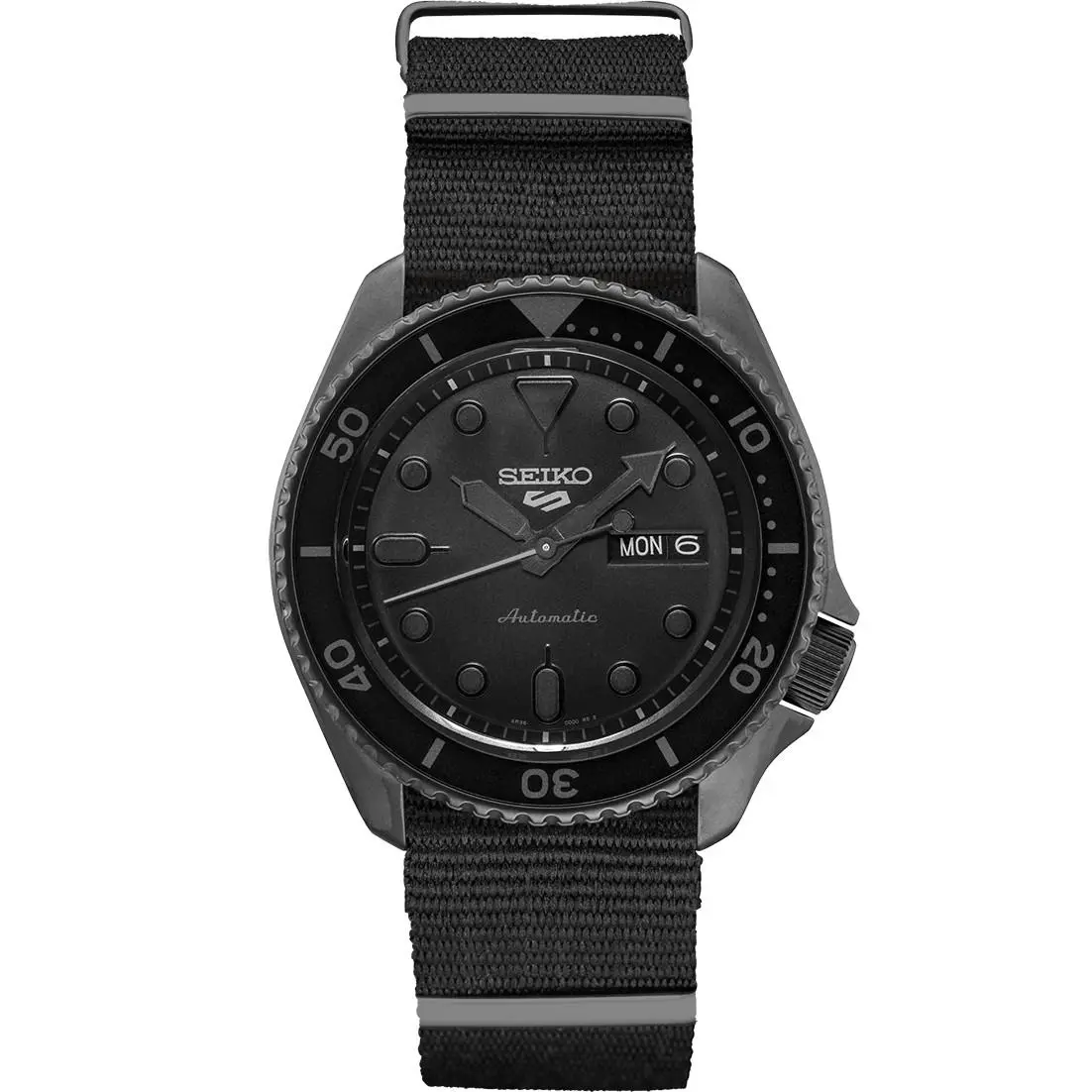 Seiko Men 5 Sports Automatic with Manual Winding Capacity Watch SRPD79