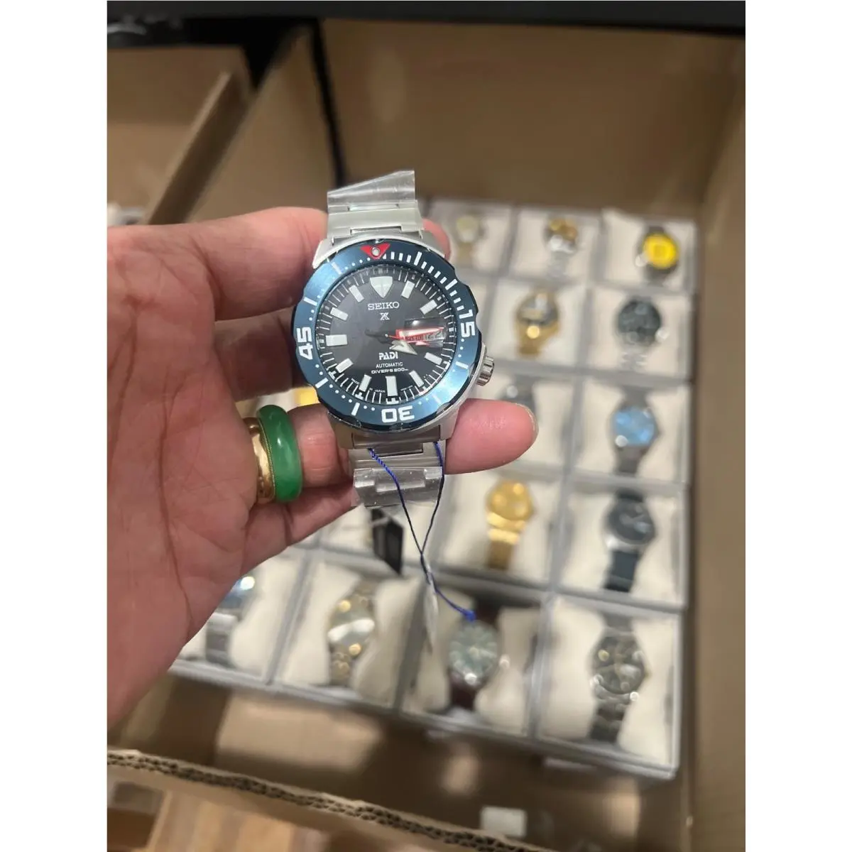 Dealer Prospex Padi Special Edition Men’s Watch Silver-SRPE27 by Seiko