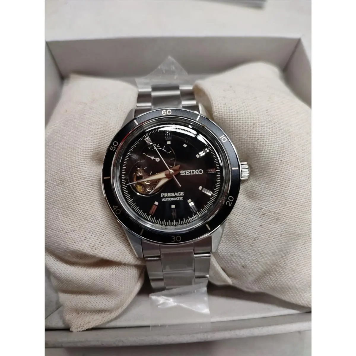 SSA425 Men`s Presage Automatic Style 60s Collection Stainless Steel Watch by Seiko