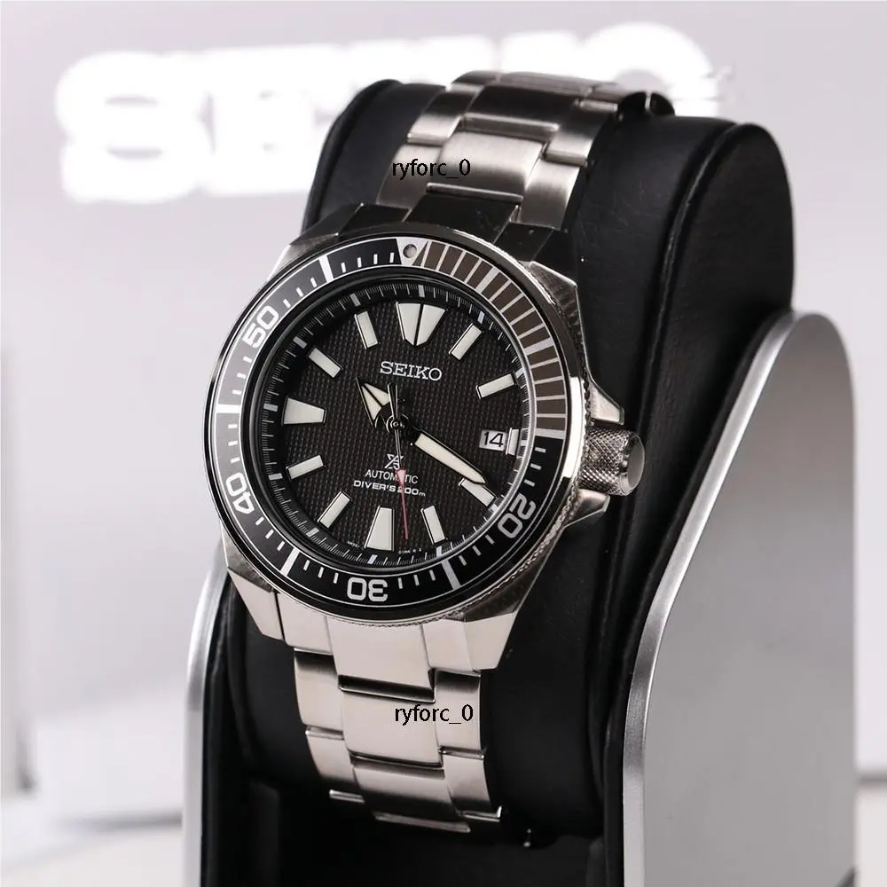 Seiko SRPF03 Prospex Sea King Samurai Automatic Divers Stainless Steel Men Watch