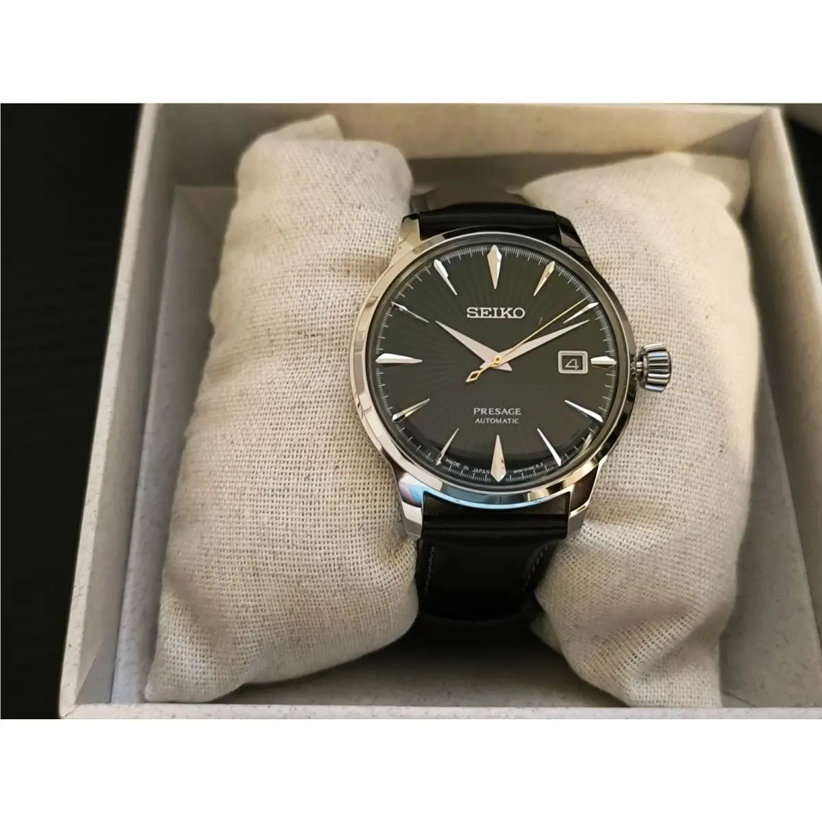 Seiko Presage Colection Green Dial Automatic Japan SRPD37-MINT