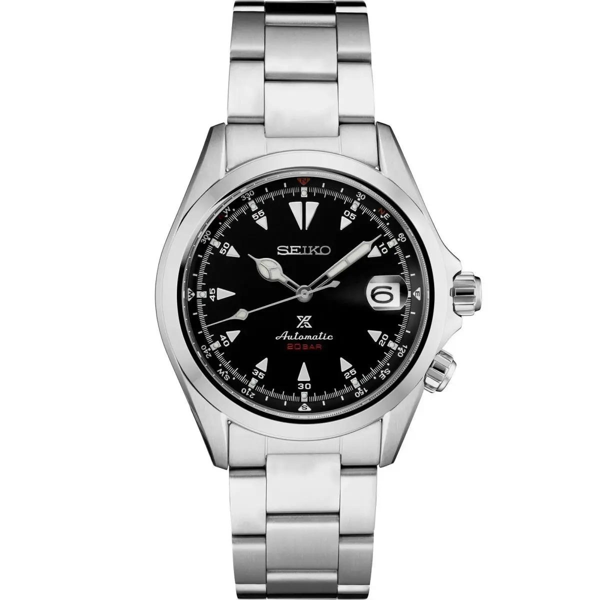Seiko Prospex Alpinist Automatic Mens Black Dial Watch SPB117