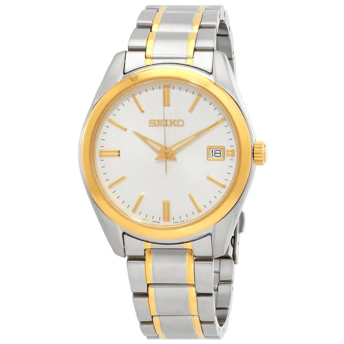Quartz White Dial Men`s Watch SUR312P1 by Seiko