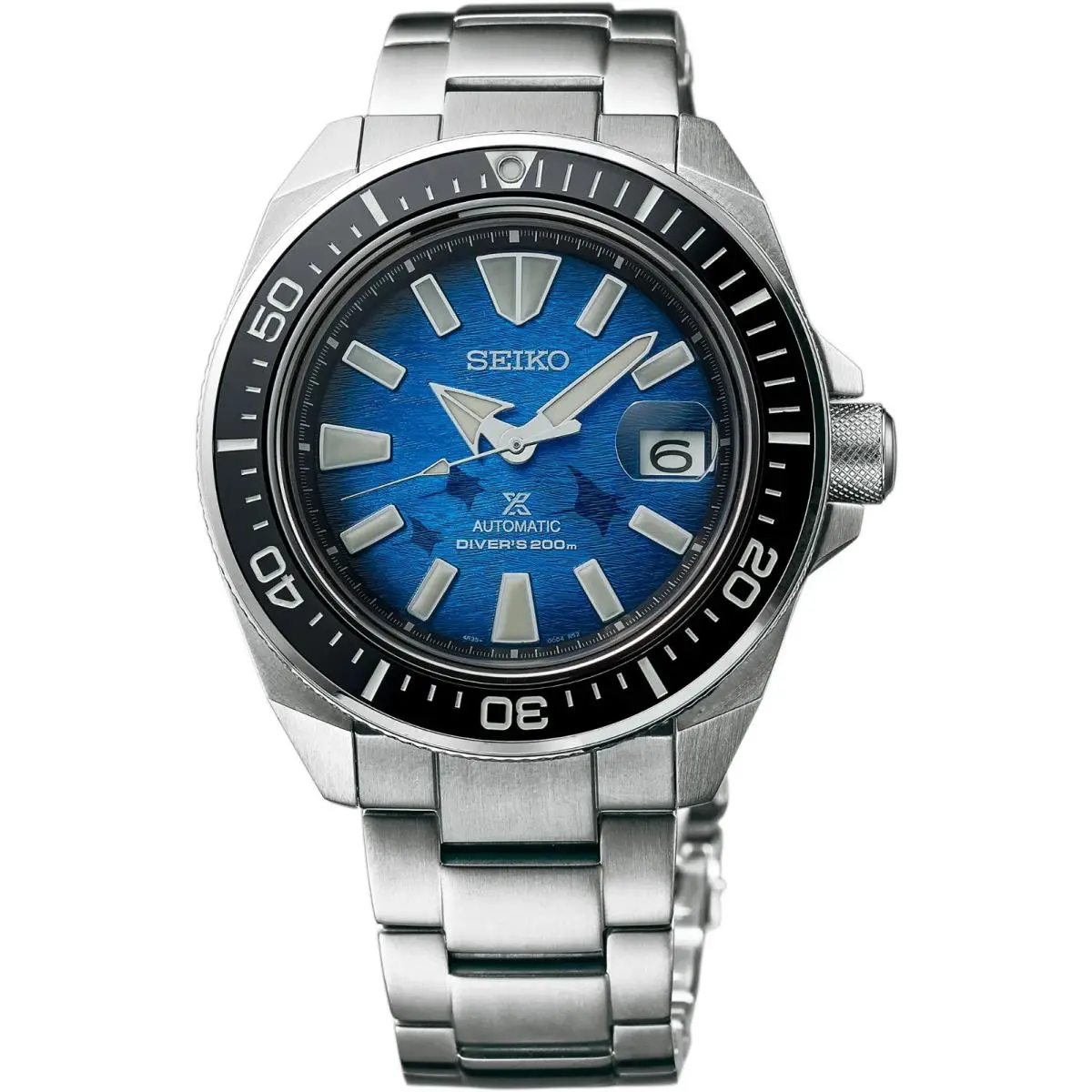 Prospex Special Edition 44mm Blue Dial Stainless Steel Watch SRPE33 by Seiko