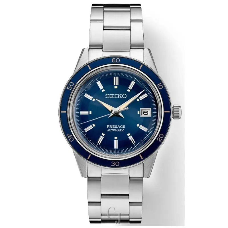 Seiko Presage Automatic Blue Dial Stainless Steel Men’s Watch SRPG05