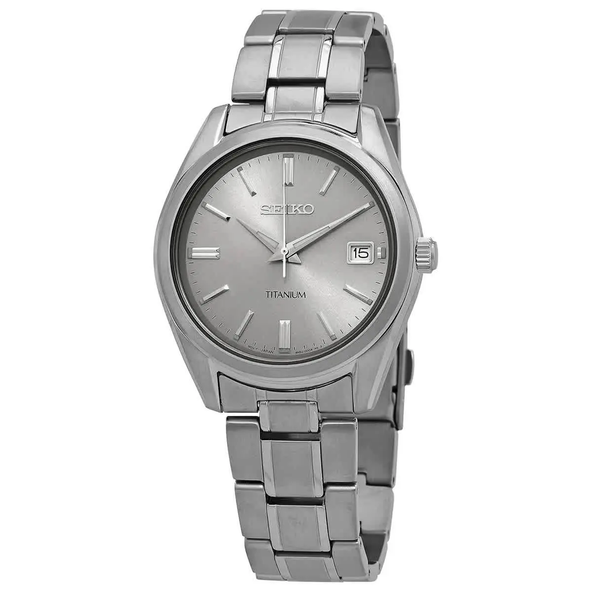 Essentials Quartz Silver Dial Men`s Watch SUR369 by Seiko