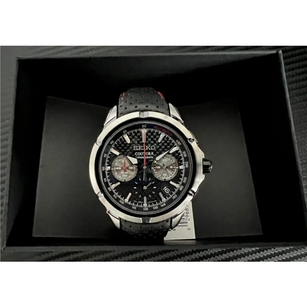Seiko Coutura Motor Sports Race Car Architecture Quartz Chronograph SSB437-MINT - Quartz