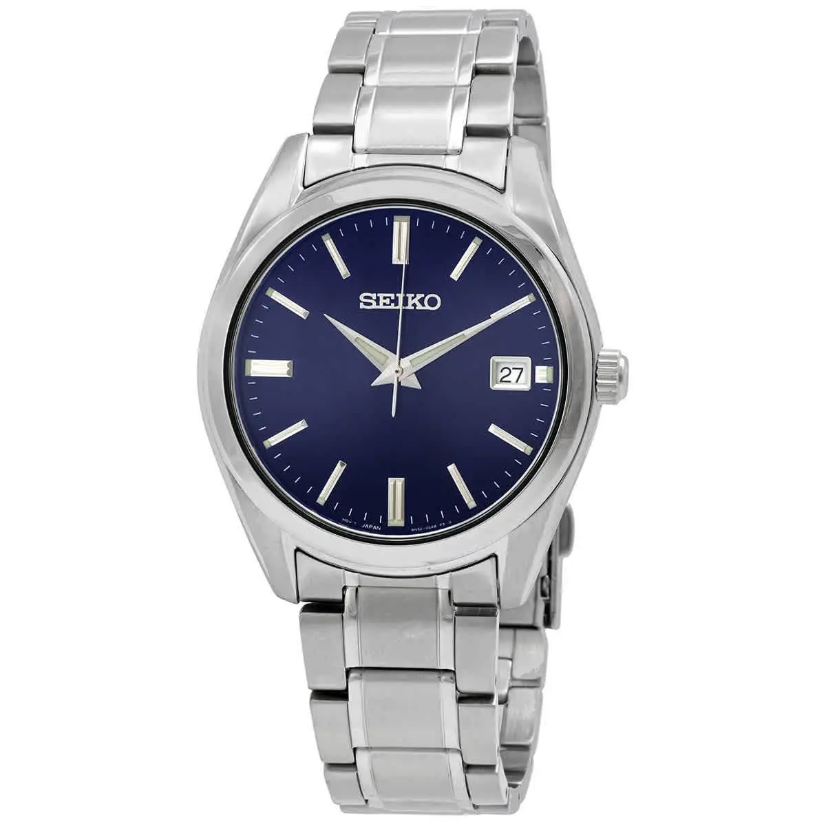 Core Quartz Blue Sunray Dial Men`s Watch SUR309P1 by Seiko