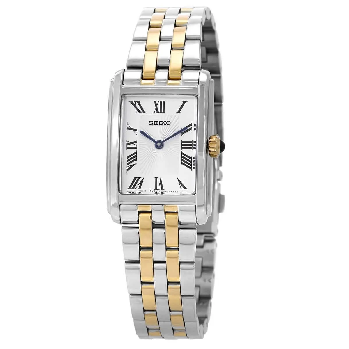 Essentials Quartz Silver Dial Ladies Watch SWR087 by Seiko