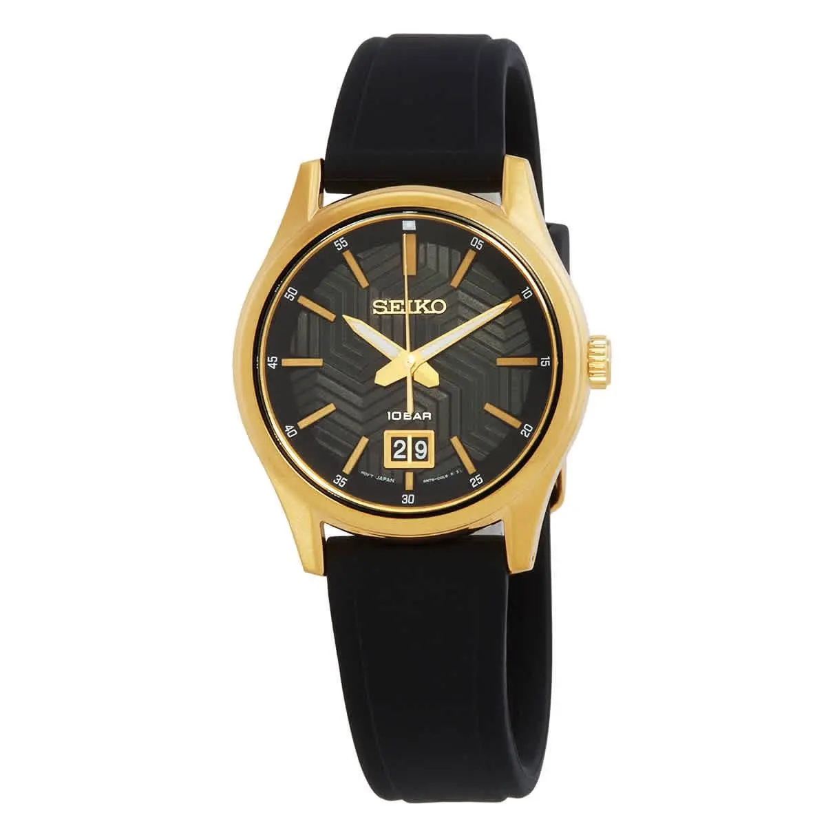 Seiko Sport Quartz Black Dial Men`s Watch SUR560P1