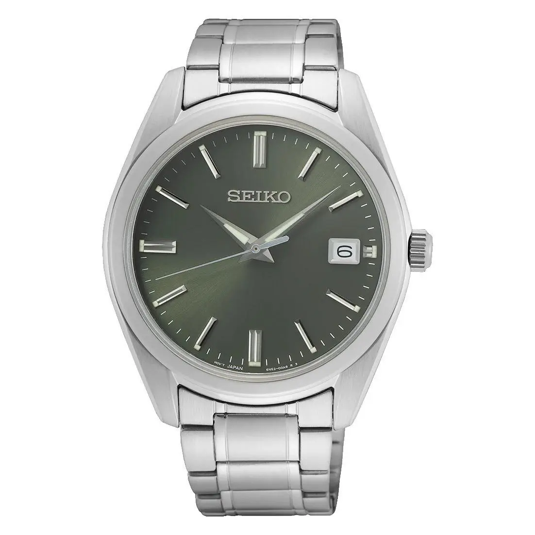 Quartz Green Dial Men`s Watch SUR527P1 by Seiko