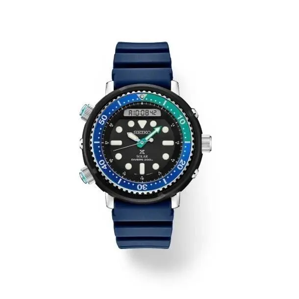 Seiko Prospex Solar Analog-digital Special Edition Diver`s Men`s Watch SNJ039
