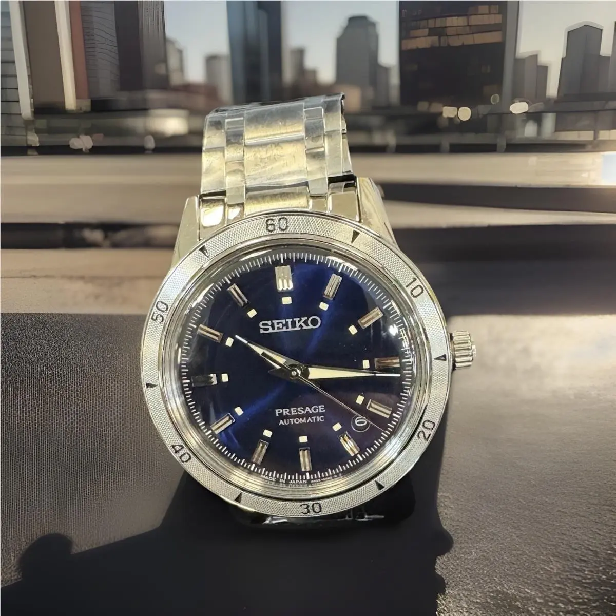 Seiko Presage Style 60’s Automatic 39.5 mm Steel Watch SRPL07 Made In Japan