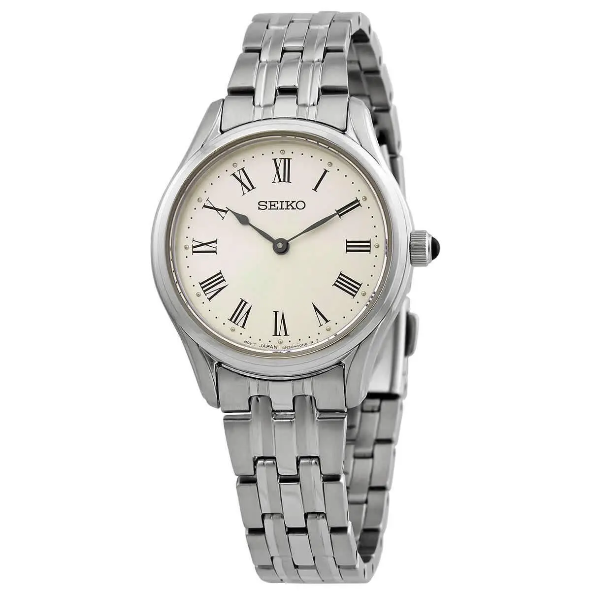 Quartz Cream Dial Ladies Watch SWR069P1 by Seiko