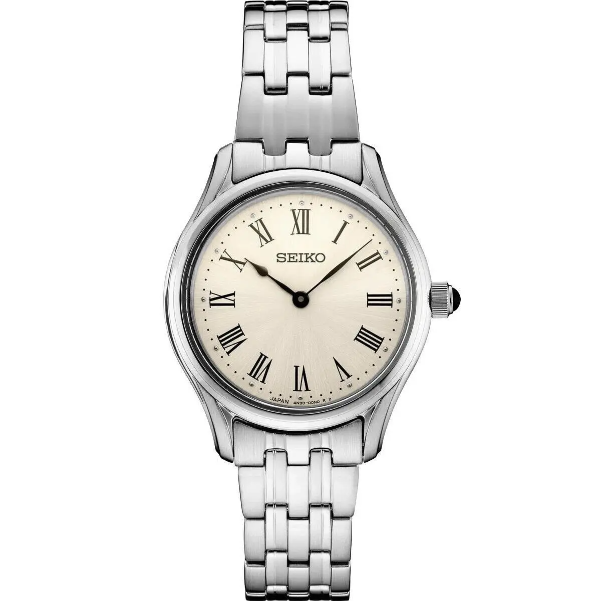 Essentials Sapphire Crystal 50M WR Women`s Watch SWR069 by Seiko