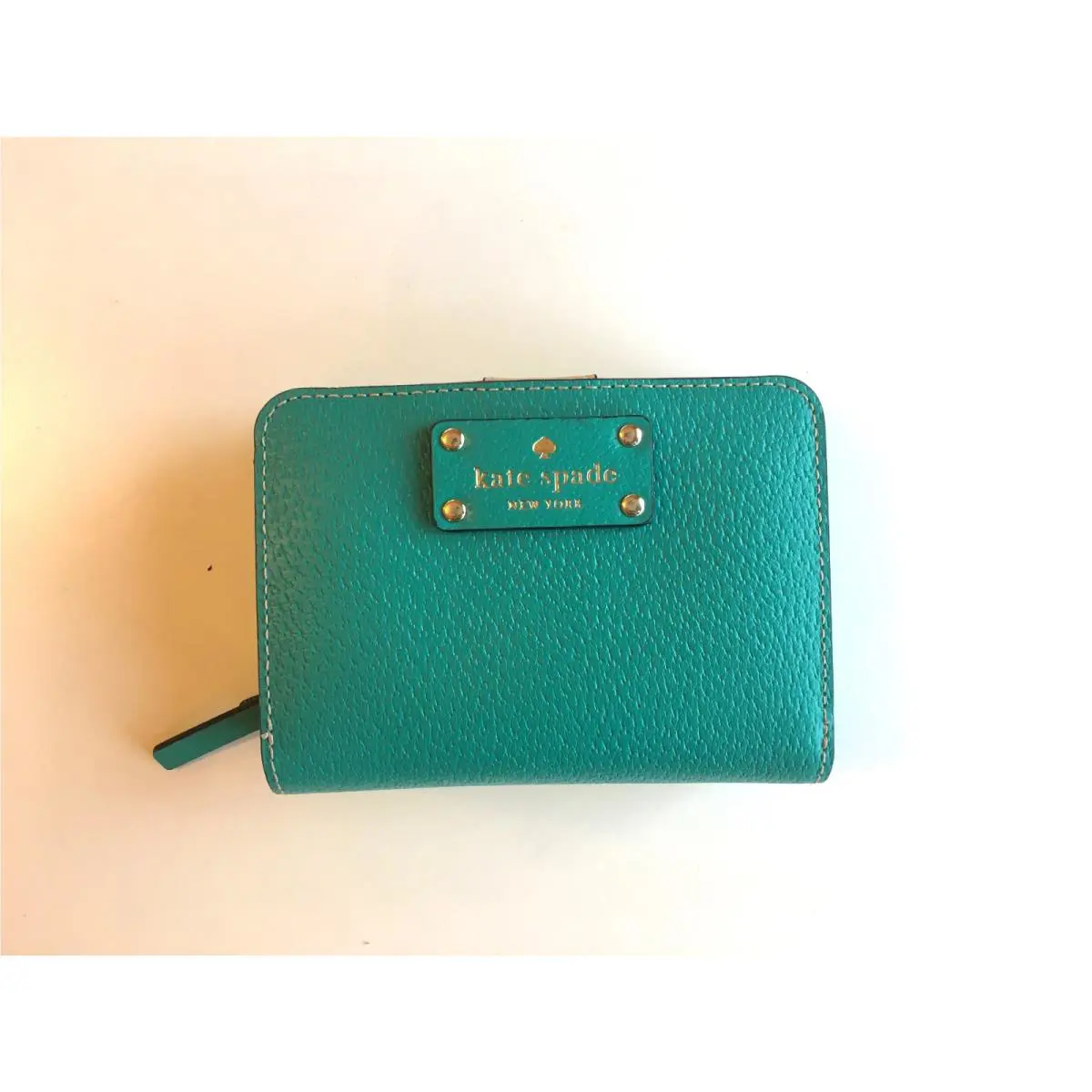 Wellesley Cara Wallet Zip Small Stacy Coin Purse WLRU1745 Gift Green by Kate Spade