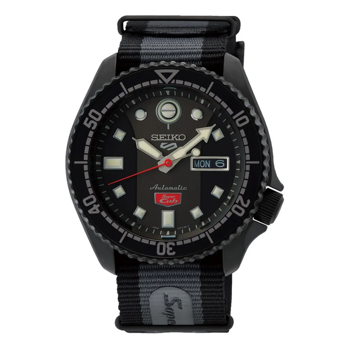 5 Sports Honda Super Cub Limited Edition Automatic Watch SRPJ75 by Seiko