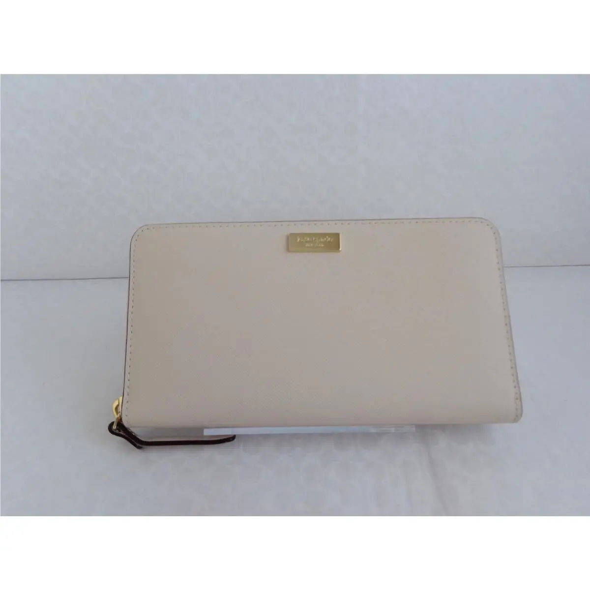 Neda Wlru 1148 Newbury Lane Zip Around Wallet Pebble by Kate Spade